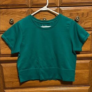 Aerie Offline Sidewalk Seamless Cropped T-Shirt